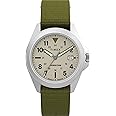 Timex Unisex Expedition Field 36mm Watch - Green Strap Dial Silver-Tone Case