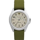 Timex Unisex Expedition Field 36mm Watch - Green Strap Dial Silver-Tone Case