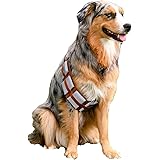 ComfyCamper Furry Star Warrior Utility Belt Dog Costume for Dog Halloween Costumes