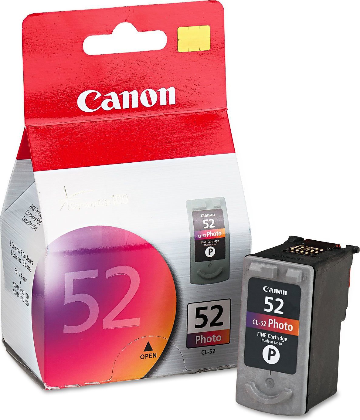 Canon CL 52 - Ink tank - 1 x colour (light cyan, light magenta, black) - 710 pages