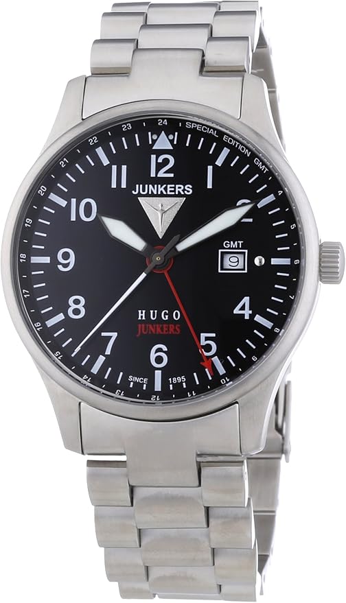 HUGO Herrenuhr #Visit – Quarzuhren Mit Edelstahl- Oder Lederarmband, Wasserdicht, 44 Mm Gehäuse