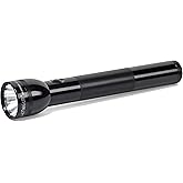 Maglite Heavy-Duty Incandescent 3-Cell D Flashlight, Black
