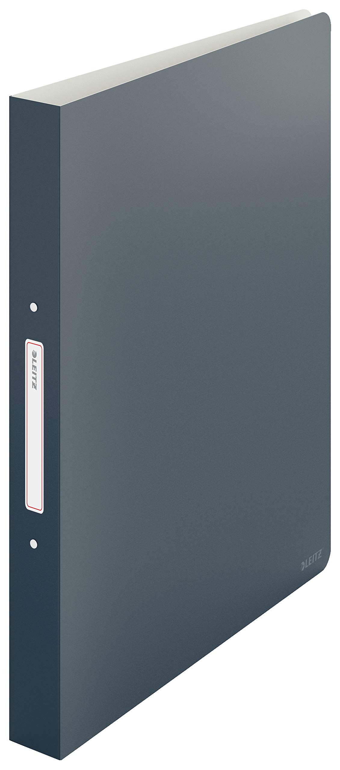Leitz 2 Ring Binder, 190 Sheet Capacity, Cosy Range, 32 mm Spine, A4, Velvet Grey, 42380089