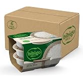 Bibigo Korean Sticky White Rice, Microwavable, Zero Trans Fat, 7.4 Ounce (Pack of 18)