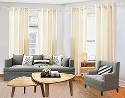 2 Pack Curtain Rods for Windows 48 to 84