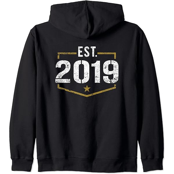 ミュージシャン DISH//DesignLongsleeveT-shirt designed Amazon.com: Est 2019 Vintage Style Established 2019 Birthday