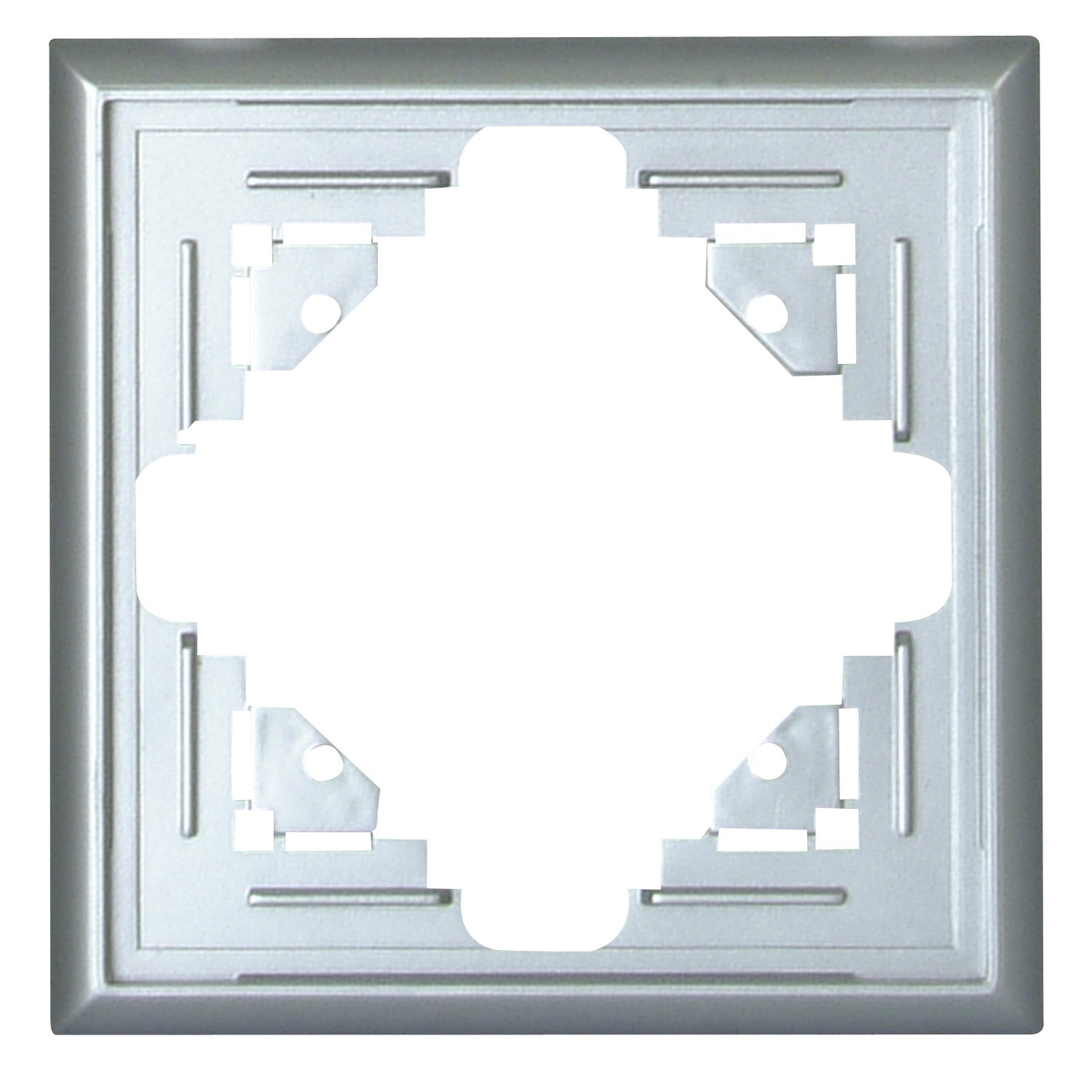 Kopp Malta Cover Frame 1 Compartment Silver