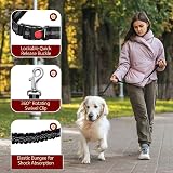 PIYAREY Dog Car Seat Belt Headrest Restraint 52-71cm Adjustable Red view 6