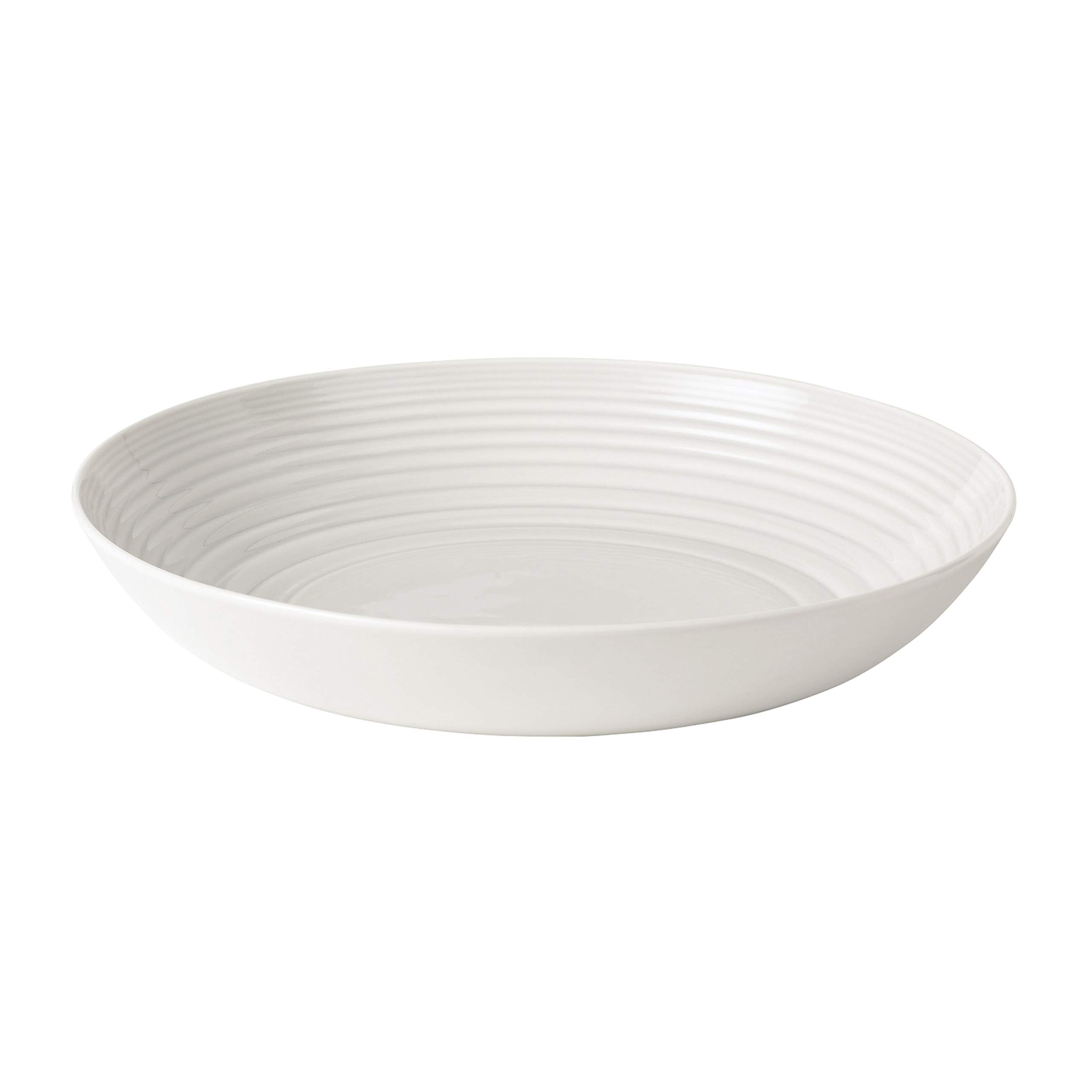 Royal Doulton Gordon Ramsay Maze GRMZWH21791 30cm Serving Bowl White, Stoneware, Stone
