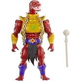 Masters of The Universe Origins Action Figure Vypor Collectible, 5.5 Inch Motu Villain Snake Men Toy with 16 Posable Joints &amp; Accessories