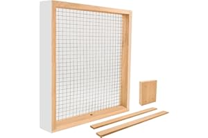 BeeTech 10 Frame Langstroth Bee Hive Candy Board Hand Painted Assembled for Bees Feeder Winter