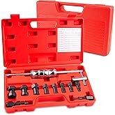 Siapupy 12pcs Blind Hole Collet Bearing Puller Set Slide Hammer 8-32mm | Expandable collets, pilot bearing removal tool for internal &amp; wheel bearings, for automotive and motorcycle use
