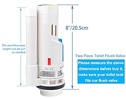 2 Inch Toilet Flush Valves, Toilet Repair Kit Dual