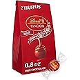 Lindt LINDOR Milk Chocolate Truffles, Milk Chocolate Candy with Smooth, Melting Truffle Center, Great for gift giving, 0.8 oz. Bag (24 Pack)