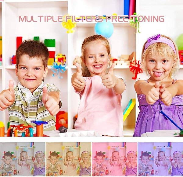 QCHEA Kids Gifts Camera 16 0MP HD 2 Screen 8 0MP Shockproof Mini Child Video Camera Camcorder for Boys Girls Ages 3 10 Child Selfie Camera Camcorder with Safe Silicone Case for Child Play