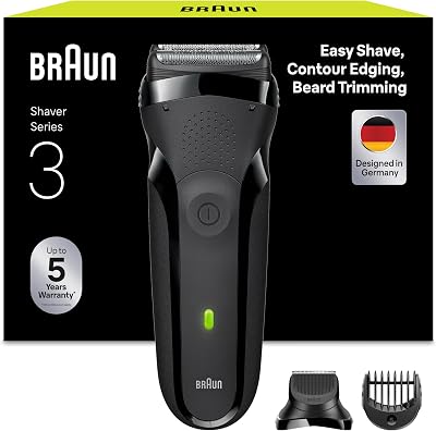 Braun Series 3 ProSkin 3045s Shaver Wet & Dry Cordless with Precision Trimmer