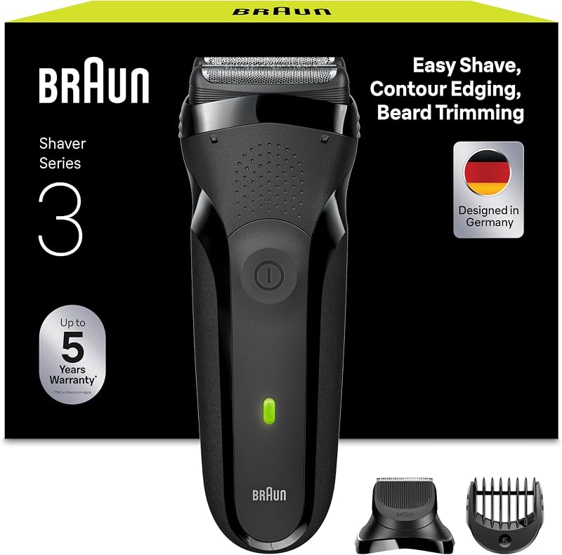Braun Series 3 ProSkin 3045s Shaver Wet & Dry Cordless with Precision Trimmer
