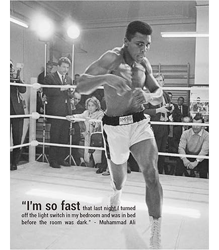 Amazon.com: Muhammad Ali - Sports Advertisement Poster