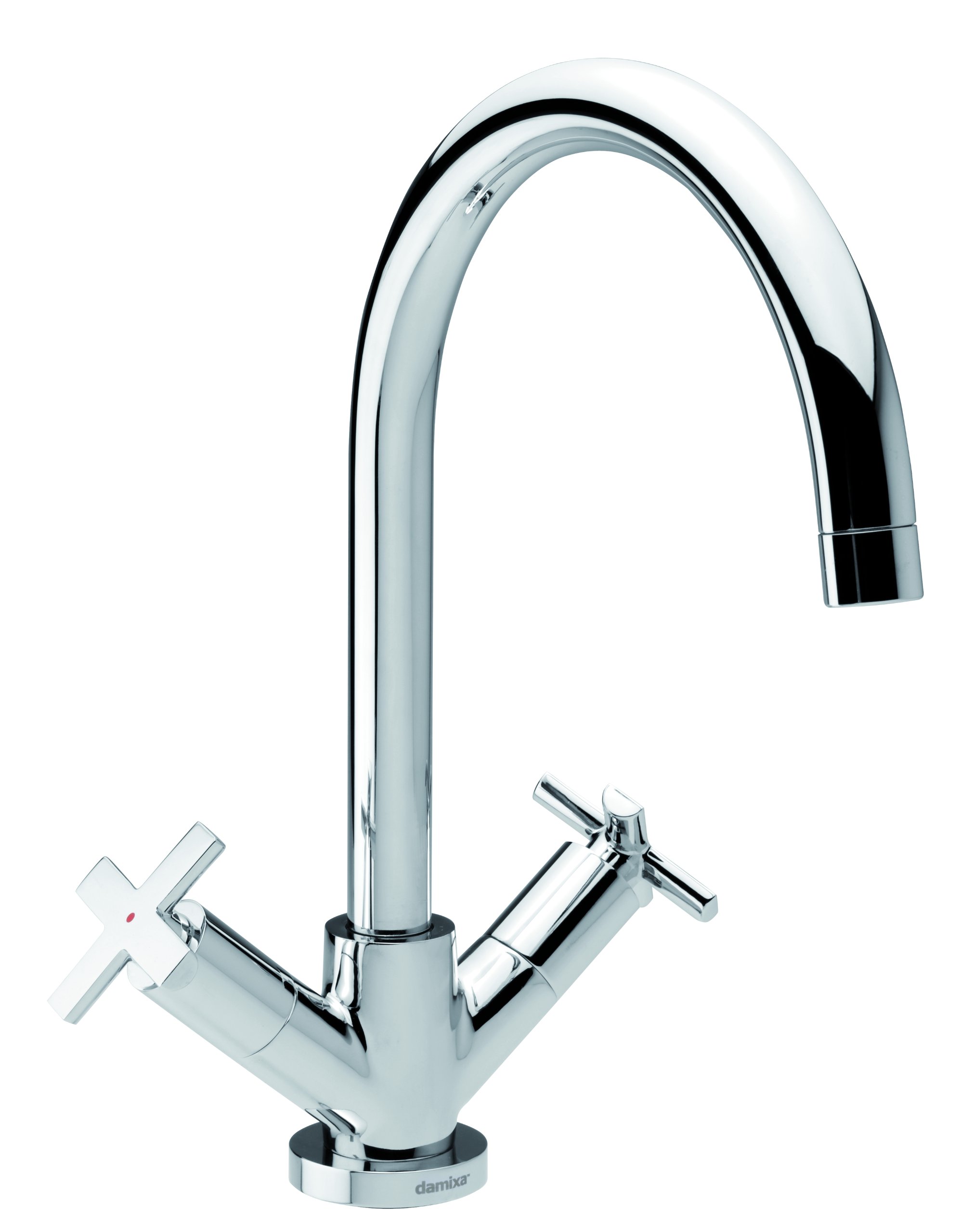 Damixa TB120841 High Spout Mono Kitchen Mixer - Ixia