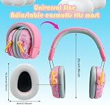 Samaly Kids Ear Defender SNR 27dB Noise Cancelling Autism Headphones Earmuffs view 2