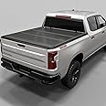 Toptiny Low Profile Hard Folding Truck Bed Tonneau Cover Fits 2019-2025 Chevy/GMC Silverado/Sierra 6'7" Bed (79.4")