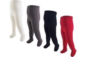 Touched by Nature Baby and Toddler Girl Organic Cotton Tights