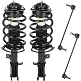 Front Strut Assembly &amp; Sway Bar Links for Chrysler 200 2.4L L4 Sedan 11-14 | Fit for Dodge Avenger 08-14, for Chrysler Sebring Sedan 07-10, Shock Absorber Replace for 271131, 271130, K750385, 4PCS