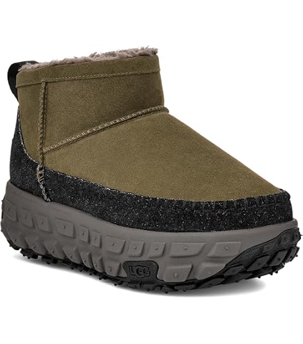 VGUC UGG Unisex Adult URSeen Platform Slippers Green Multi Colorway UGG® Gender Inclusive URSEEN Platform Slip-On (Women  main image 4