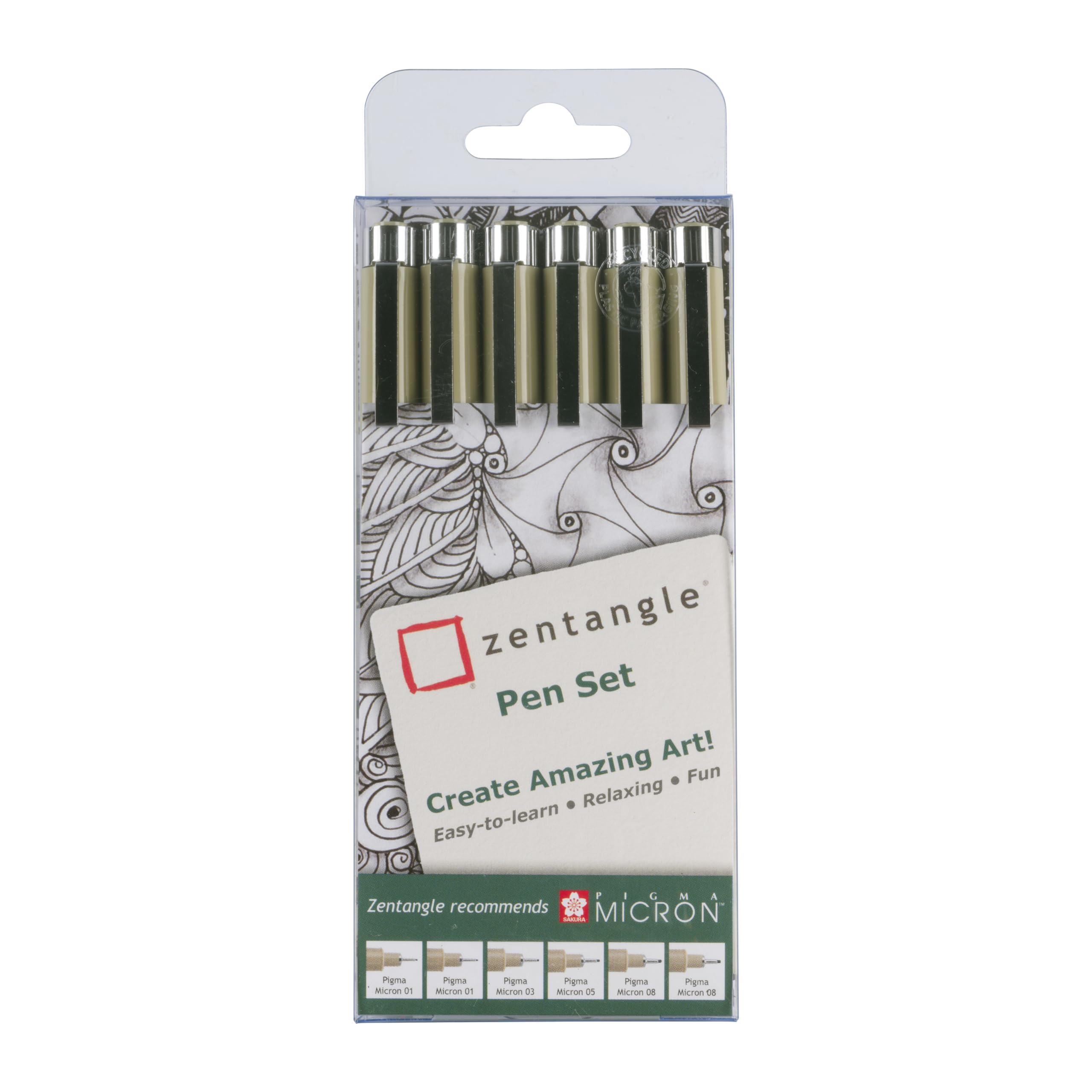Sakura Zentangle Tool Set | 6 Pieces (Z06PGB)