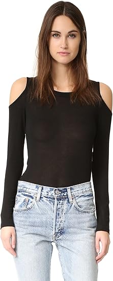 splendid cold shoulder top