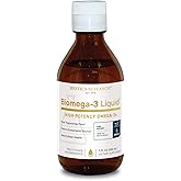 Biotics Research Biomega 3 Liquid™ Highly Concentrated Omega 3 Fish Oil Liquid, Sustainably Sourced, Traceable, Pure 2490 mg of EPA DHA Omega 3 Fatty Acids per TSP 1040 mg DHA 7 Fl Ounces 200ml 40 SVG