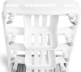 Munchkin Space Saving Tidy Dry Rack White Dishwasher Safe view 4