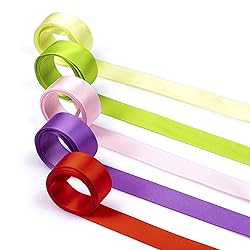 Booyckiy Flat Colorful Satin Ribbon Shoelaces