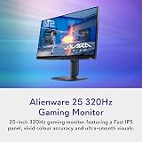 Alienware AW2525HM 25 Gaming Monitor 320Hz Fast IPS 0.5ms G-Sync view 2