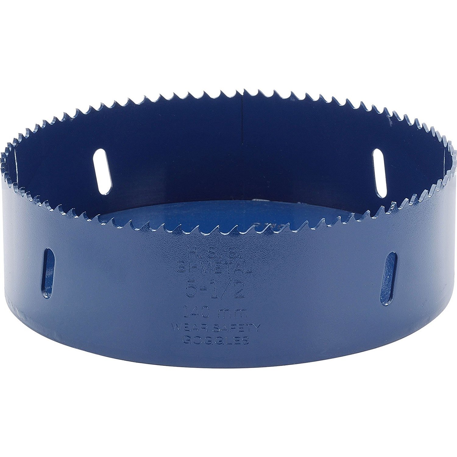 Draper 34775 Expert HSS Bi-Metal Hole Saw Blade, 140mm, Blue
