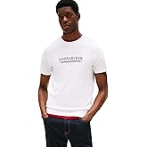 Tommy Hilfiger Mens Short Sleeve Cotton Graphic T-Shirts with Printed Logo