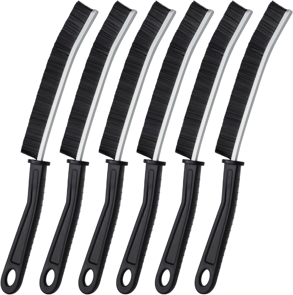 SUOXU Crevice Cleaning Brush 6Pcs Deep Cleaner for Grooves Tile Sink Kitchen