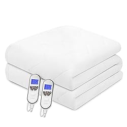 Bwarm Premium Multi-Zone Heated Mattress Pad Cal