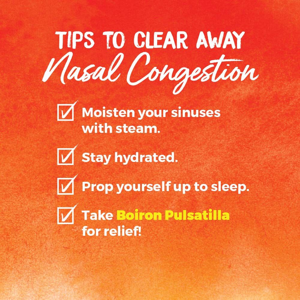 Boiron Pulsatilla 30C Homeopathic Medicine for Relief from Cold, Nasal Congestion, Thick Mucus, and Cough - 3 Count (240 Pellets)