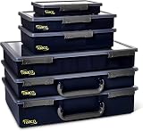 Raaco 136167 Assorter PSC 5-18 Compartment Box Blue Transparent PP view 4