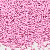Tibaoffy Size 8/0 Crafts Glass Seed Beads 3mm Pink Beads for Jewelry Making (Total About 100g About 3600pcs)