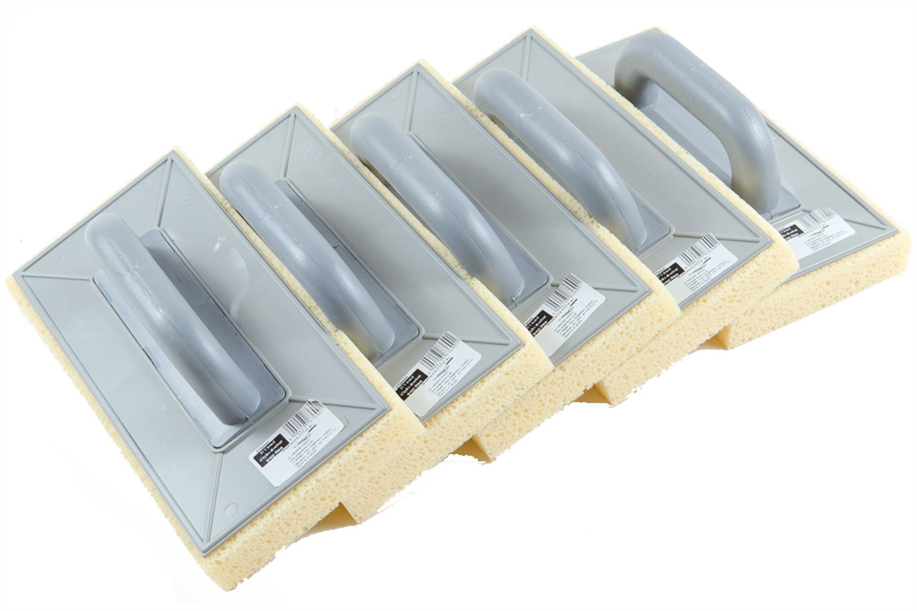 Toolty PVC Sponge Float - Set 3 PCS - 280 x 140mm - Water-Absorbing Sponge - for Brick, Concrete, Stucco, Tiles and Wallpaper - DIY - TLTY-S071