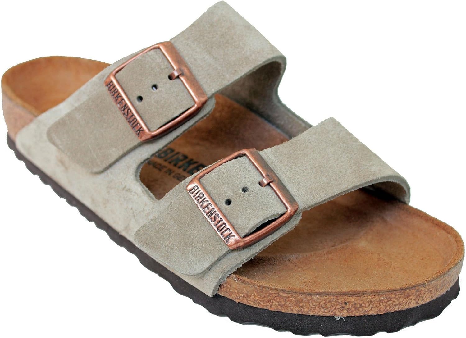 light brown birkenstocks
