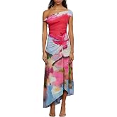 AMUR Women's Ella Printed Jersey Dress