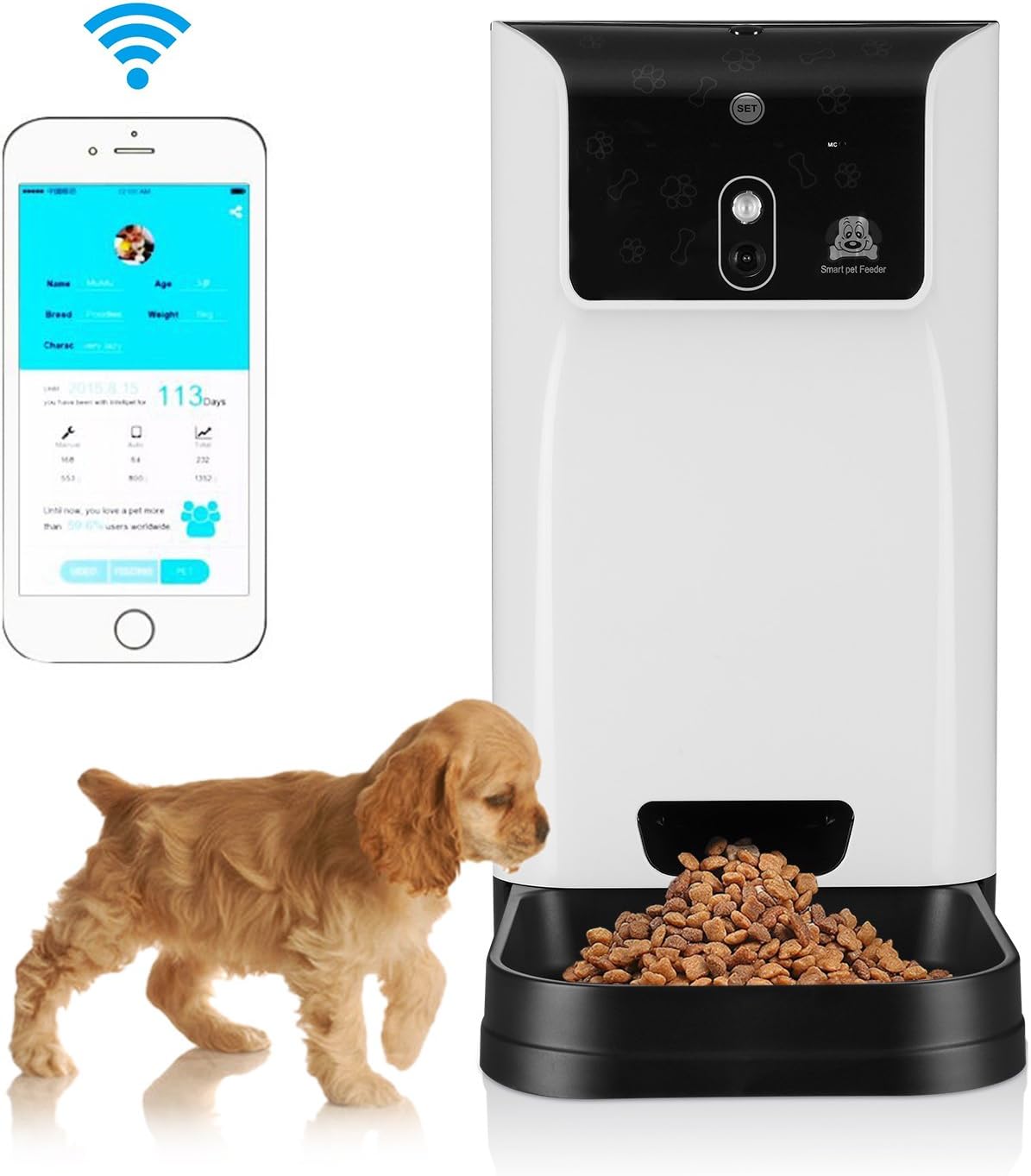 wireless dog feeder