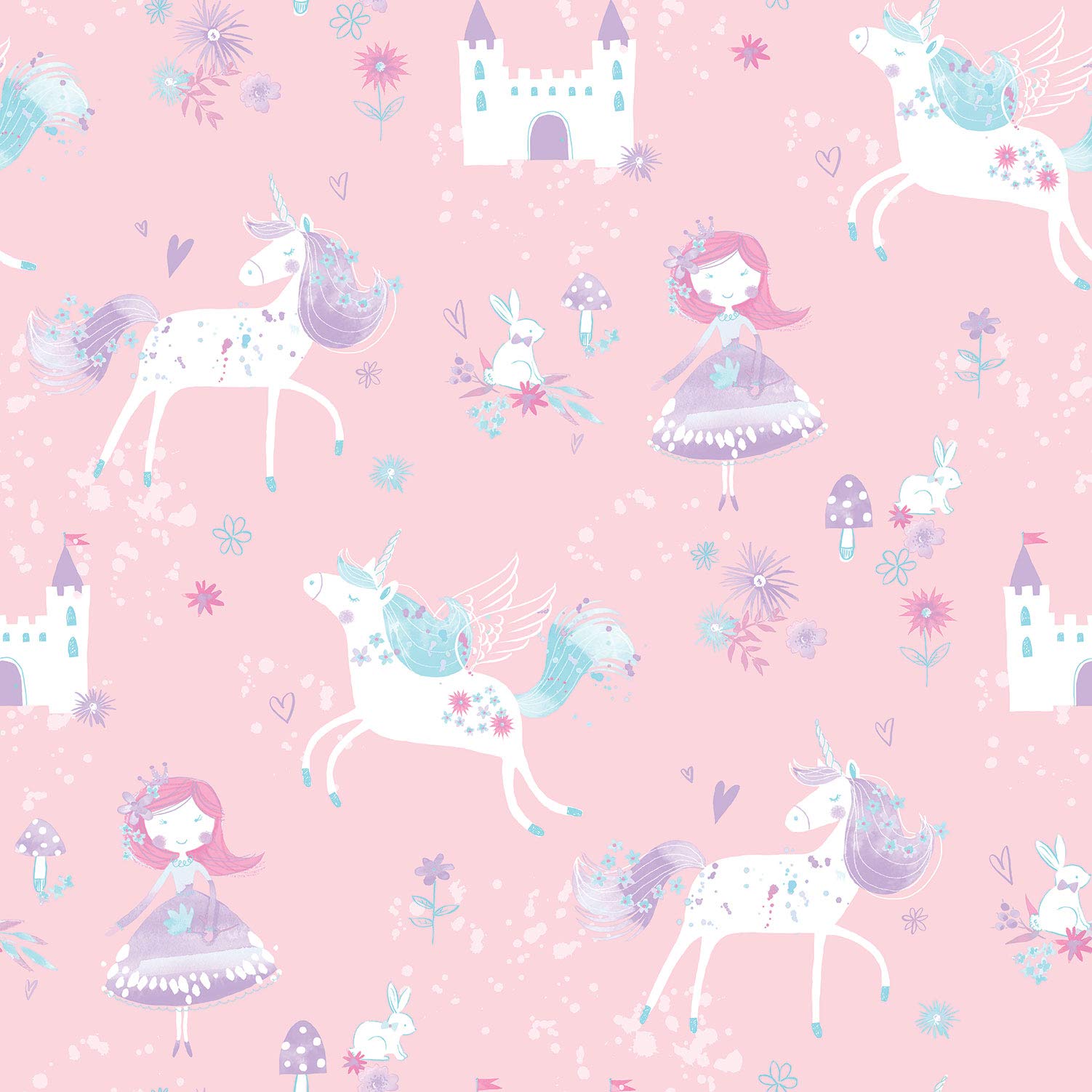 Galerie G56523 Just 4 Kids 2 Wallpaper, Pink