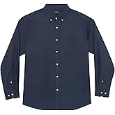 Big and Tall Oxford Dress Shirt for Men Button Down Shirts Long Sleeve Casual Shirt from XXL(T) to 6XL(T)