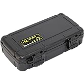 MOOCY 8" Small Hard Case with Pluck Foam Insert, 8.6 x 4.9 x 1.9 Inch - Protective Waterproof Plastic Tiny Box for Storage Medical item, Micro Tools - Lockable, Portable for Travel