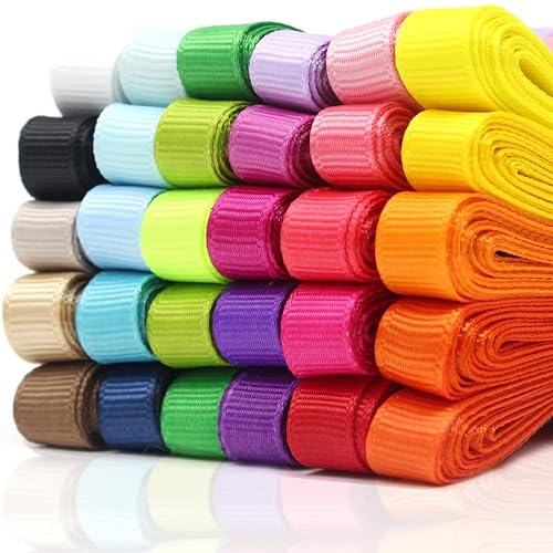 Grosgrain Ribbon 3/8'' 100yards (black)#36
