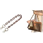 AVELICE Acrylic Resin Chain Purse Strap 23.6IN Purse Transparent Chain DIY BagChain Gift for Office,Travel & DIY Creator